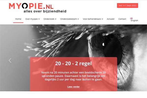website myopie.nl